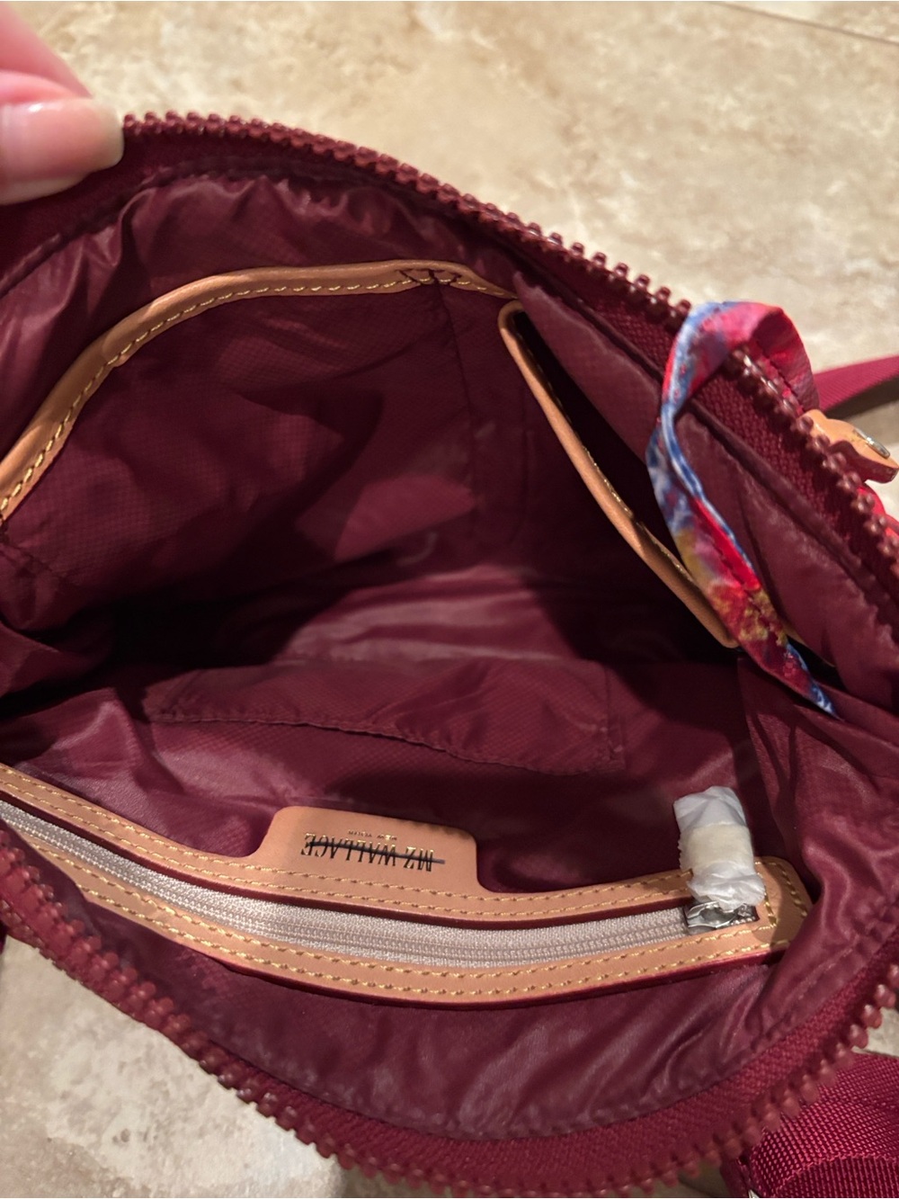 Like-New MZ Wallace XS Scout Crossbody Bag in Prism - Picture 5 of 8